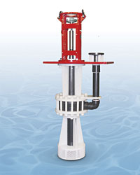 SGK Cantilevered Bearingless Thermoplastic Sump Pump SGK Cantilevered Bearingless Thermoplastic Sump Pump